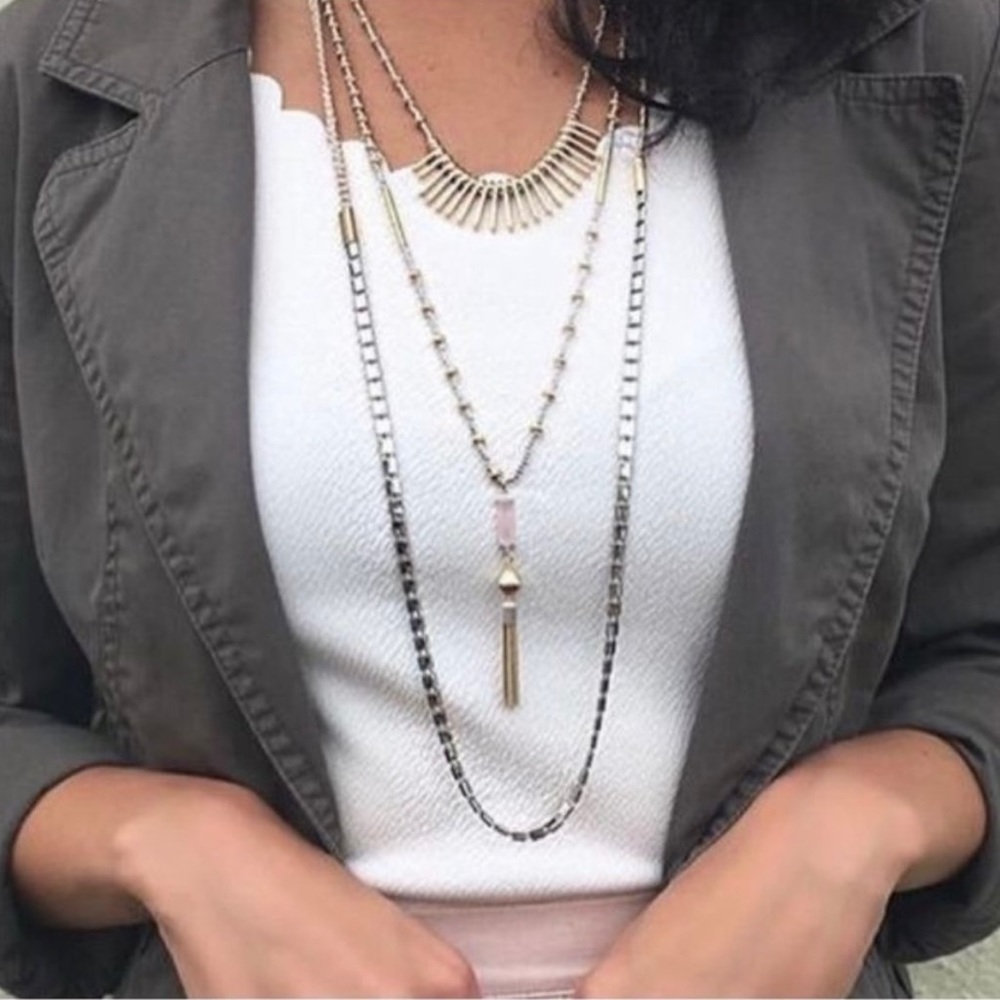 Stella & Dot Riad layering necklace